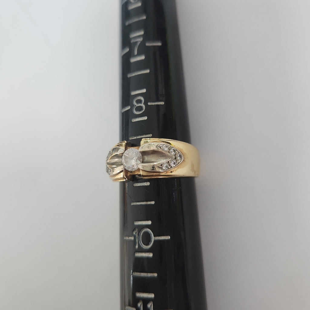 ANILLO ORO 14 K 8,70 GRMS (SEMINUEVO)