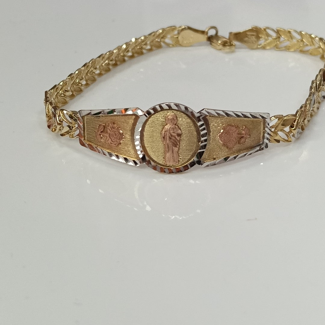PULSERA RIGIDA ORO 10 K 10 GRMS (SEMINUEVO)