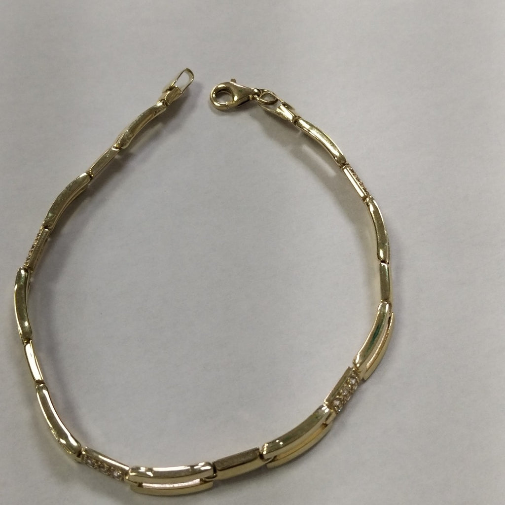 PULSERAS DAMA ORO 14K 7 (NUEVO)