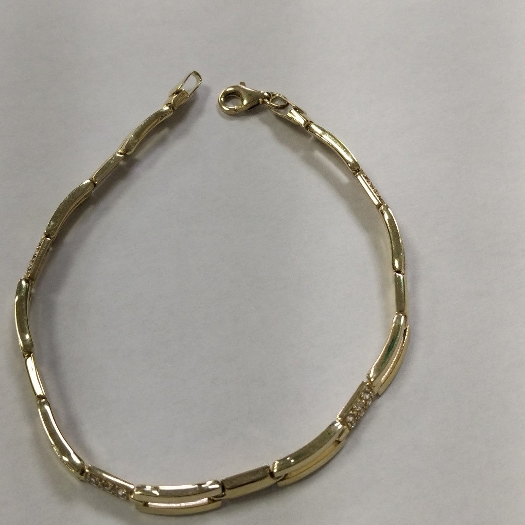 PULSERAS DAMA ORO 14K 7 (NUEVO)