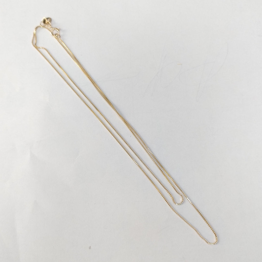 CADENA VENECIANO 14K 55 CM 1.7 GR (NUEVO)