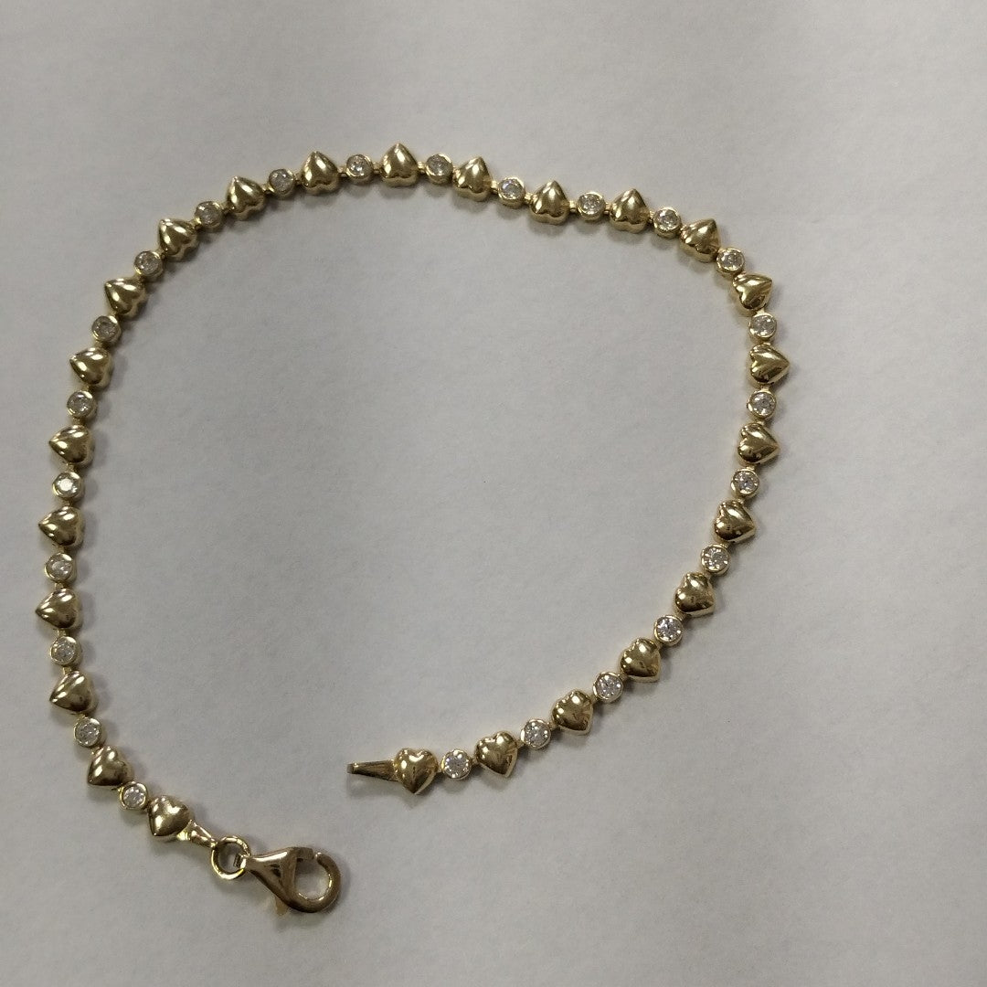 PULSERAS DAMA ORO 14K 3.5 (NUEVO)