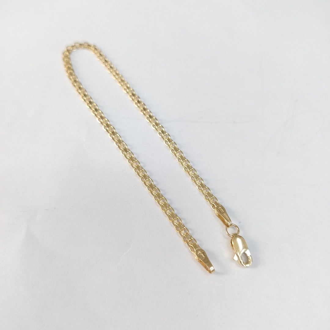 PULSERA BISMARK 14K 18 CM 2.4 GR (NUEVO)