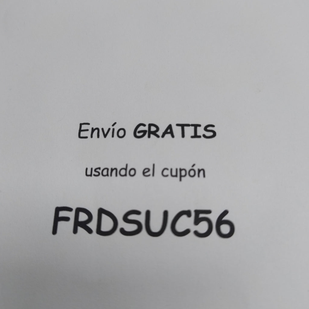 K1 3,00 GRMS 10 K ESPECIFICACIONES COMPLEMENTARIAS GARGANTILLA HECH ESP MOT INFI (SEMINUEVO)