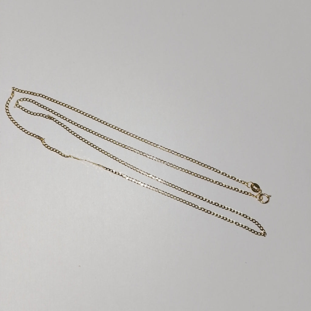 CADENAS BARBADA AMARILLA ORO 14K 2.1 (NUEVO)