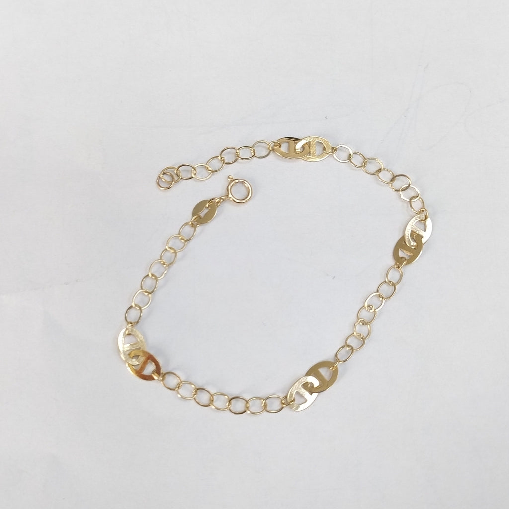 PULSERA ESPECIAL 14K 18 CM 1.5 GR (NUEVO)