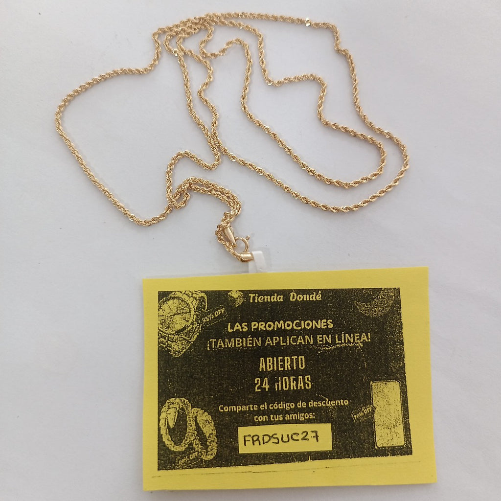CADENAS TORSAL ORO 14K 1.8 (NUEVO)