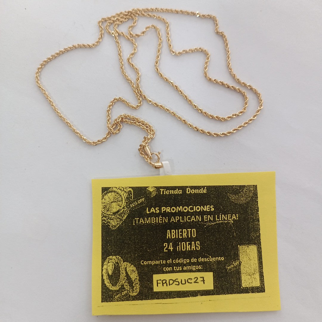 CADENAS TORSAL ORO 14K 1.8 (NUEVO)