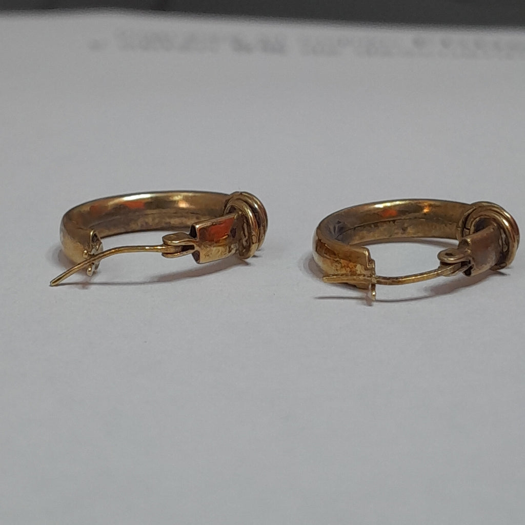 ARRACADAS PAR ORO 14 K 2,30 GRMS (SEMINUEVO)