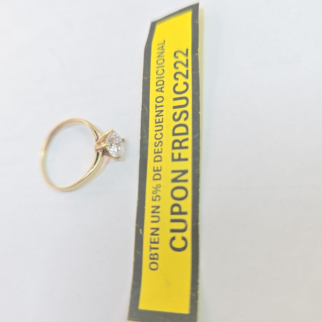 ANILLO ORO 10 K 1.4 GRMS (SEMINUEVO)