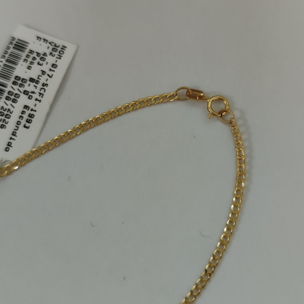 CADENAS BARBADA AMARILLA ORO 14K 2.1 (NUEVO)