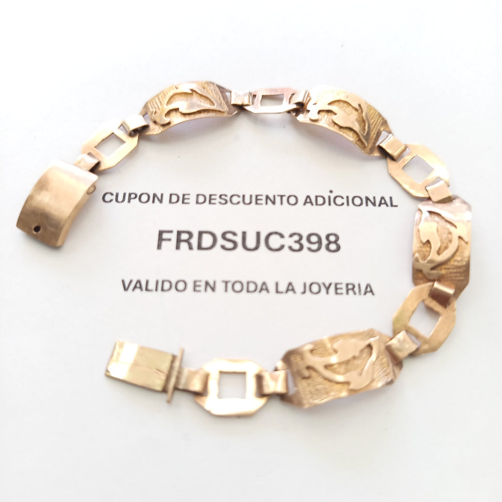 PULSERA ORO 10 K 12.3 GRMS (SEMINUEVO)