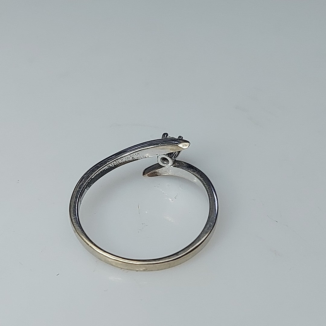 ANILLITO ORO BLANCO 14 K 2.6 GRMS (SEMINUEVO)