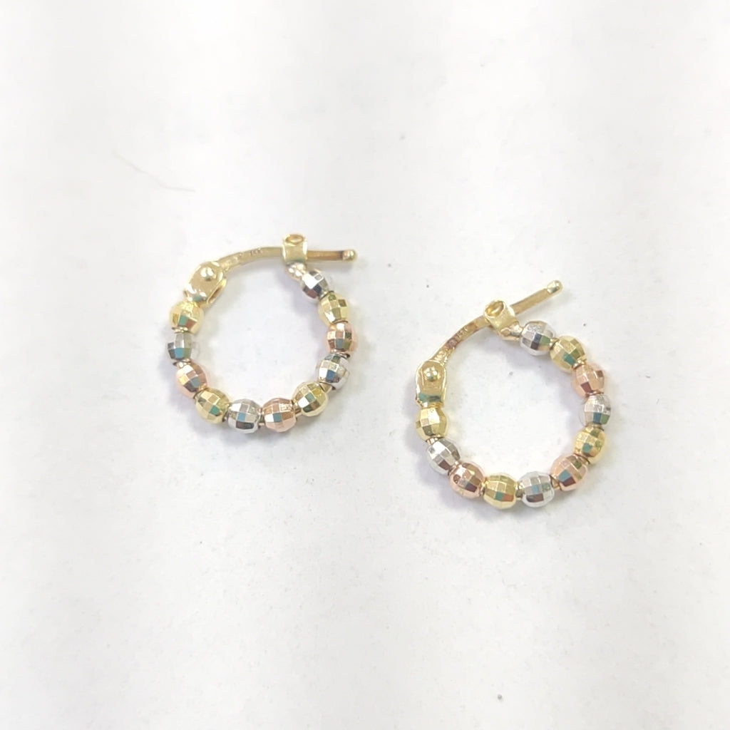 ARRACADAS PAR ORO 14 K 1,40 GRMS (SEMINUEVO)