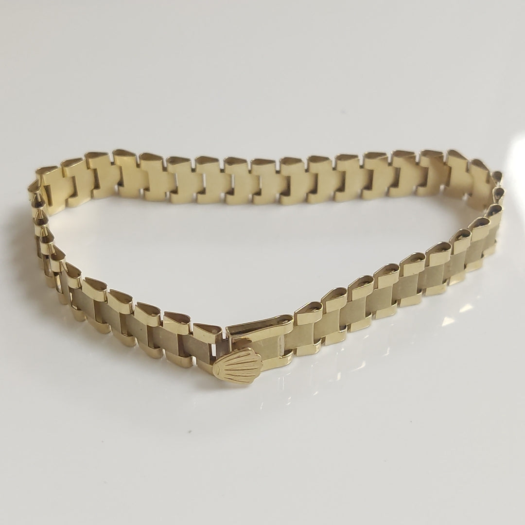 PULSERA,PULSERA RIGIDA ORO 14 K 6,80 GRMS (SEMINUEVO)