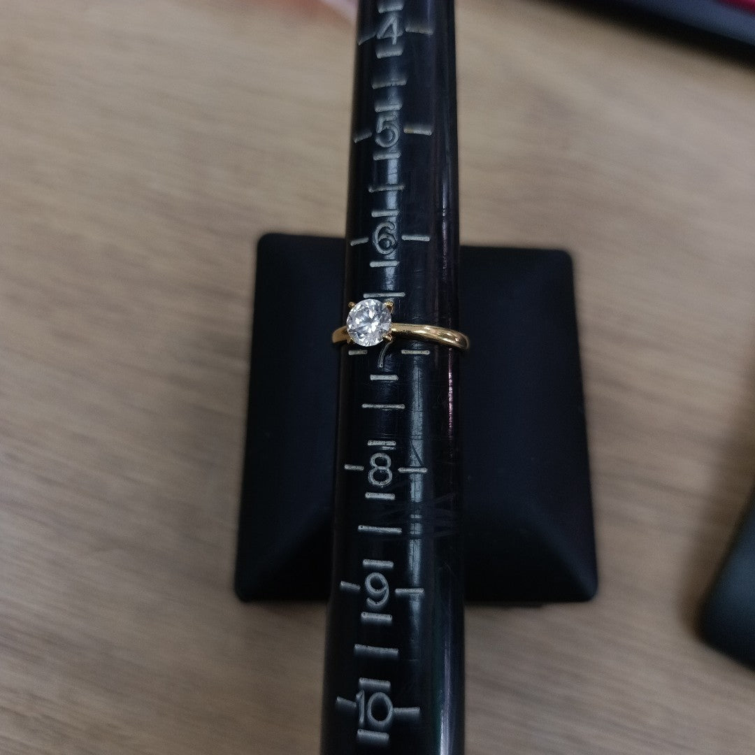 ANILLO ORO 10 K 1,30 GRMS (SEMINUEVO)