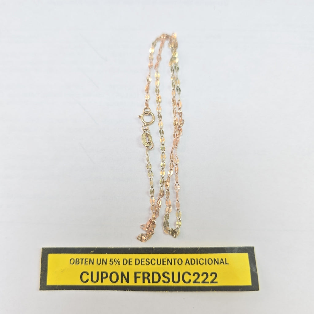 CADENA ORO 10 K 0.9 GRMS (SEMINUEVO)