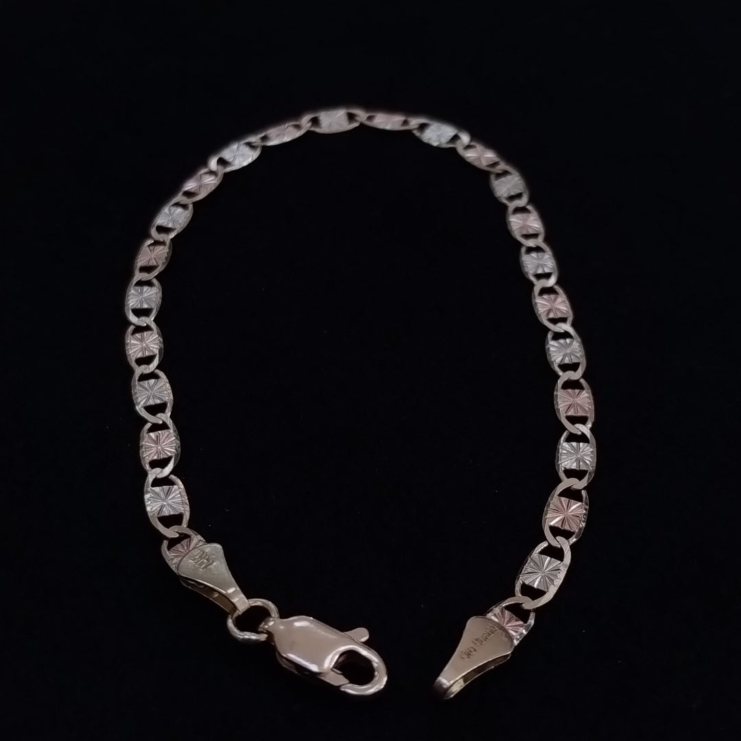 PULSERA GUCHI 14K 18 CM 2.9 GR (NUEVO)