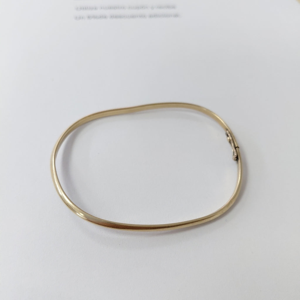 PULSERA RIGIDA ORO 14 K 3,80 GRMS (SEMINUEVO)