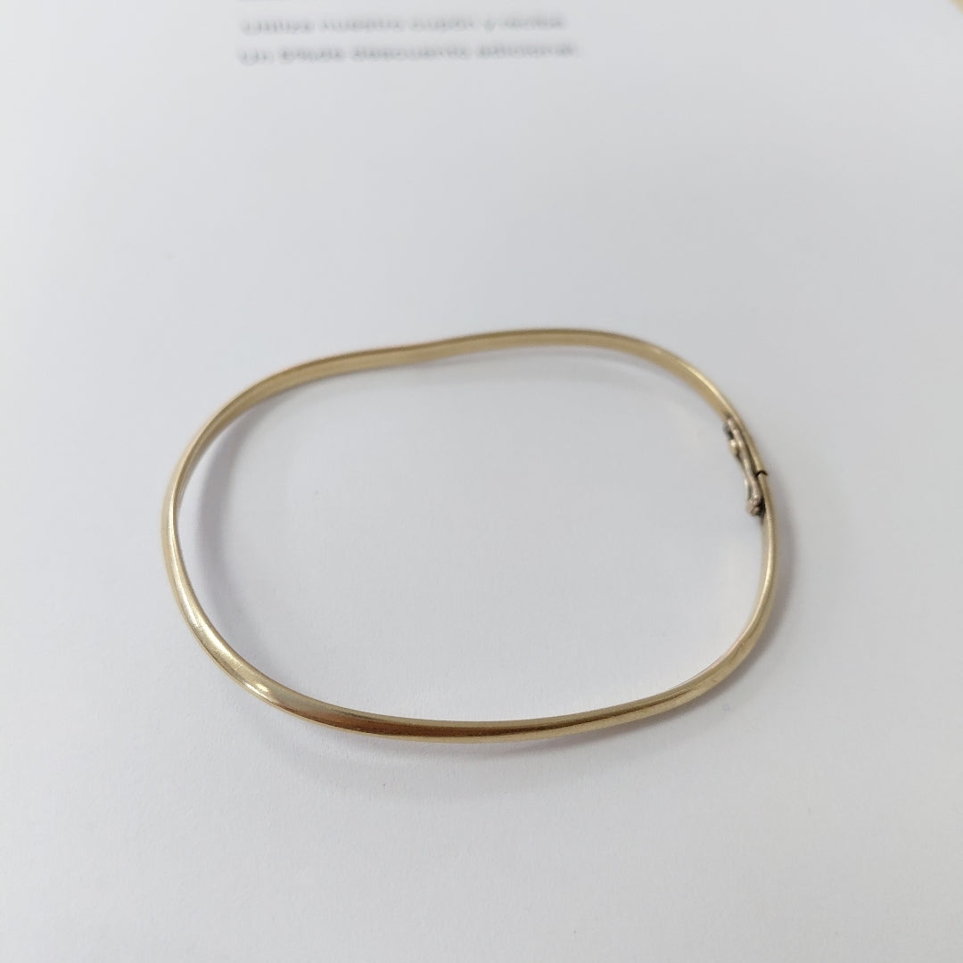 PULSERA RIGIDA ORO 14 K 3,80 GRMS (SEMINUEVO)