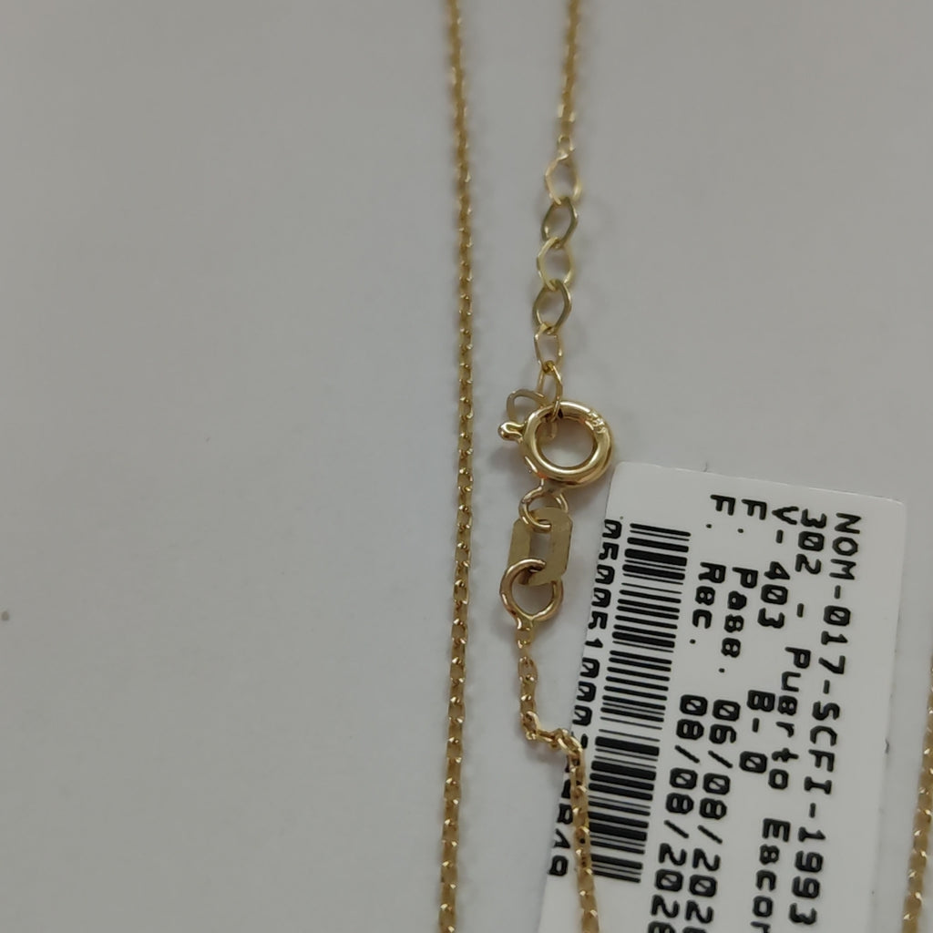 GARGANTILLAS ORO 14K 2.8 (NUEVO)