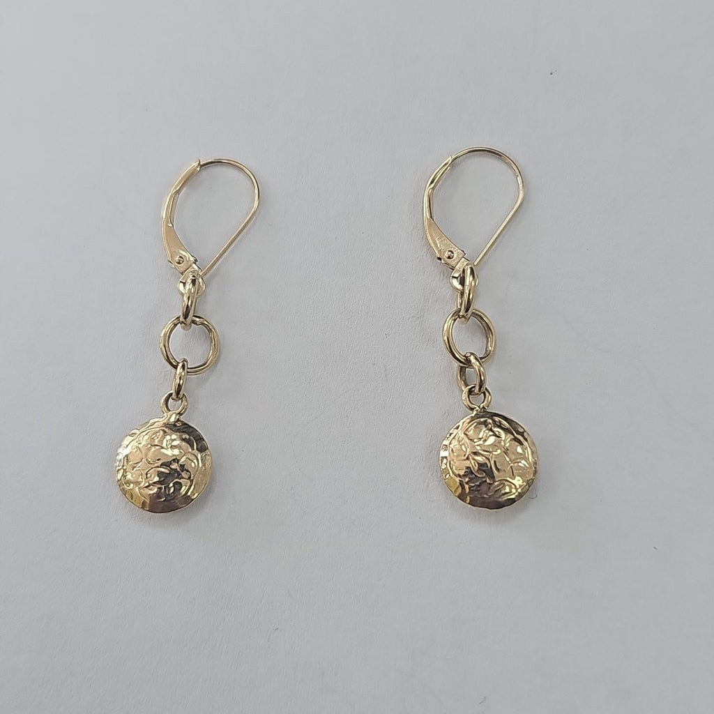 ARETES PAR ORO 14 K 2,60 GRMS (SEMINUEVO)
