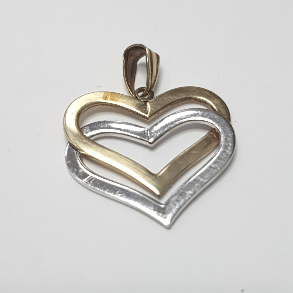 DIJE ORO COMBINADO 14 K 1,60 GRMS (SEMINUEVO)
