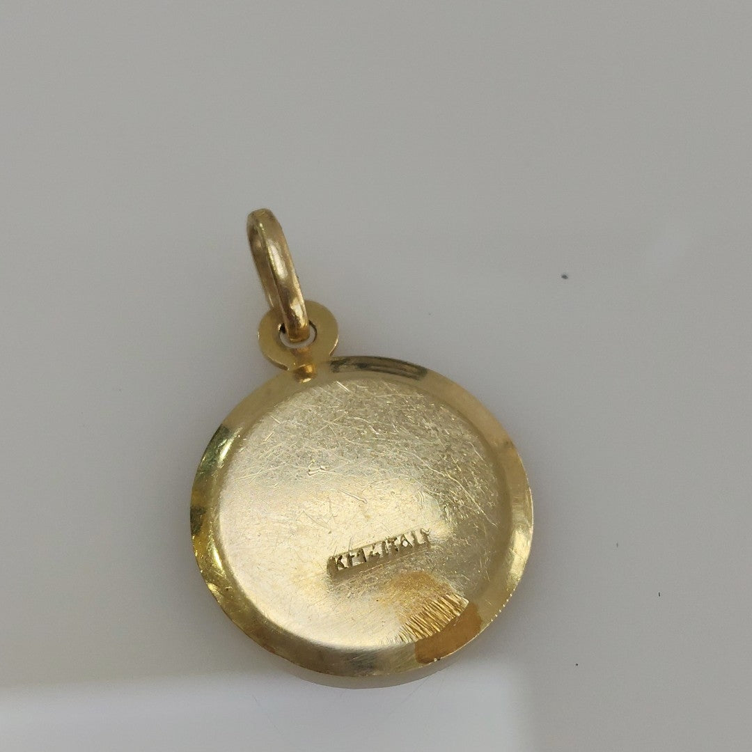 MEDALLA RELIGIOSA ORO 14 K 2,70 GRMS (SEMINUEVO)