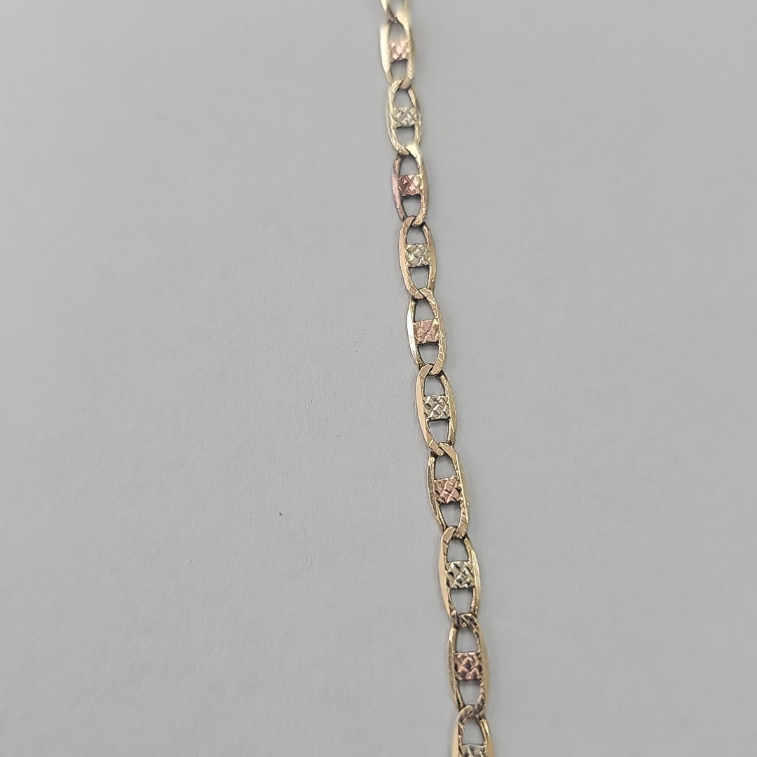 CADENA ORO,RODIADO 10 K 5,30 GRMS (SEMINUEVO)