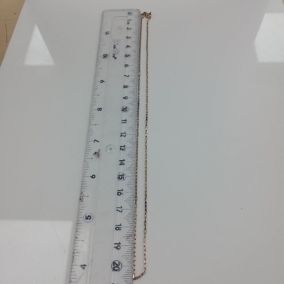 CADENA ORO 14 K 1,80 GRMS (SEMINUEVO)