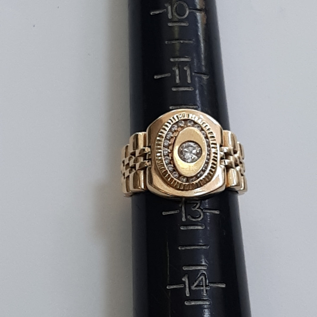 ANILLO ORO 14 K 10,70 GRMS (SEMINUEVO)