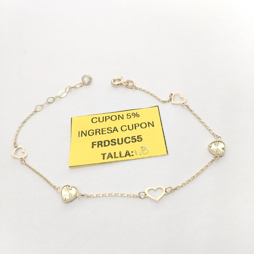 PULSERAS DAMA ORO 10K 1.3 (NUEVO)