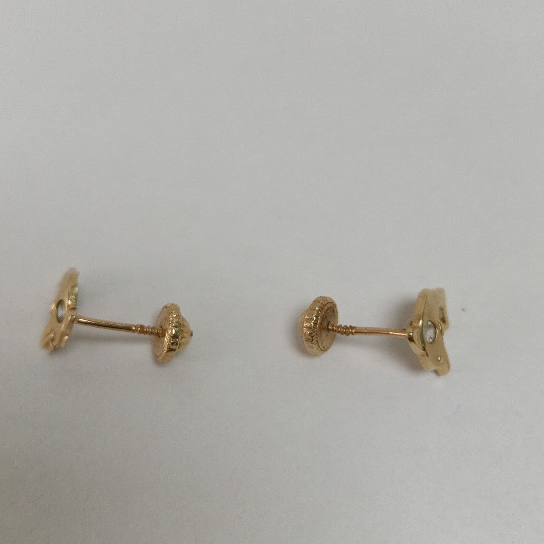 BROQUELES PAR ORO 10 K 0.4 GRMS (SEMINUEVO)