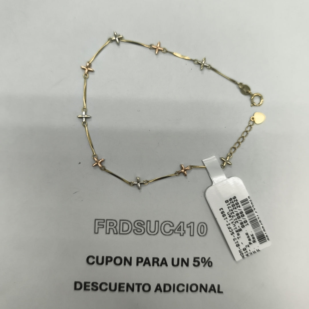 PULSERA ORO 14 K 1.5 GRMS (SEMINUEVO)