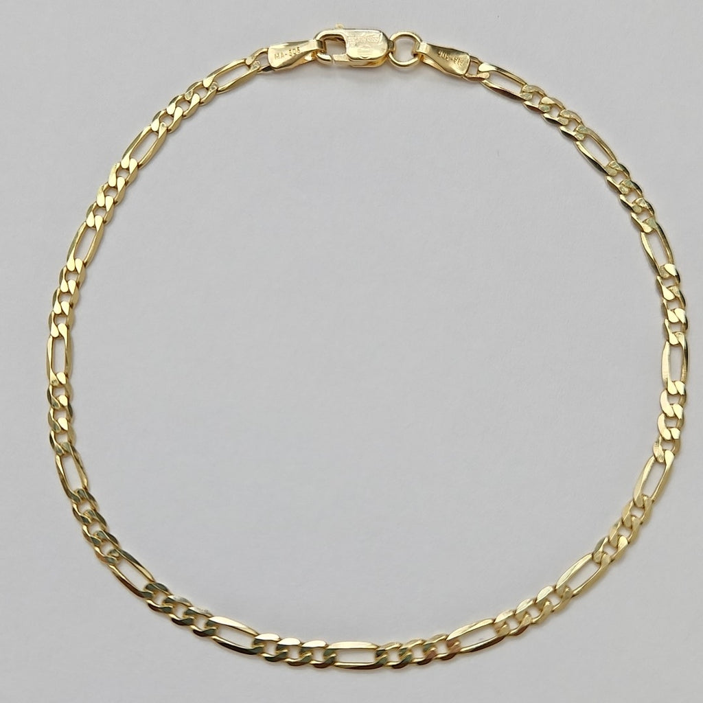 PULSERAS DAMA CARTIER 3 1 AMARILLA ORO 14K 1.9 (NUEVO)