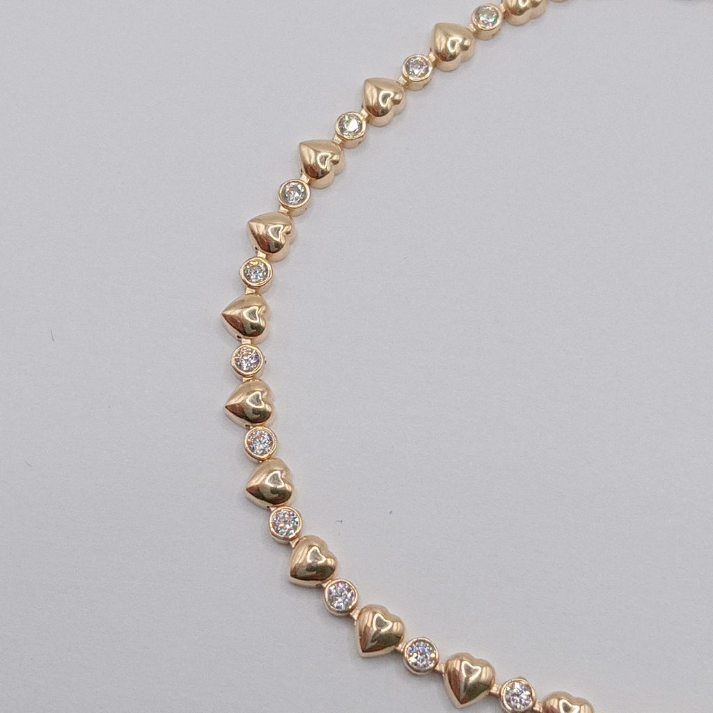 PULSERAS DAMA ORO 14K 3.5 (NUEVO)