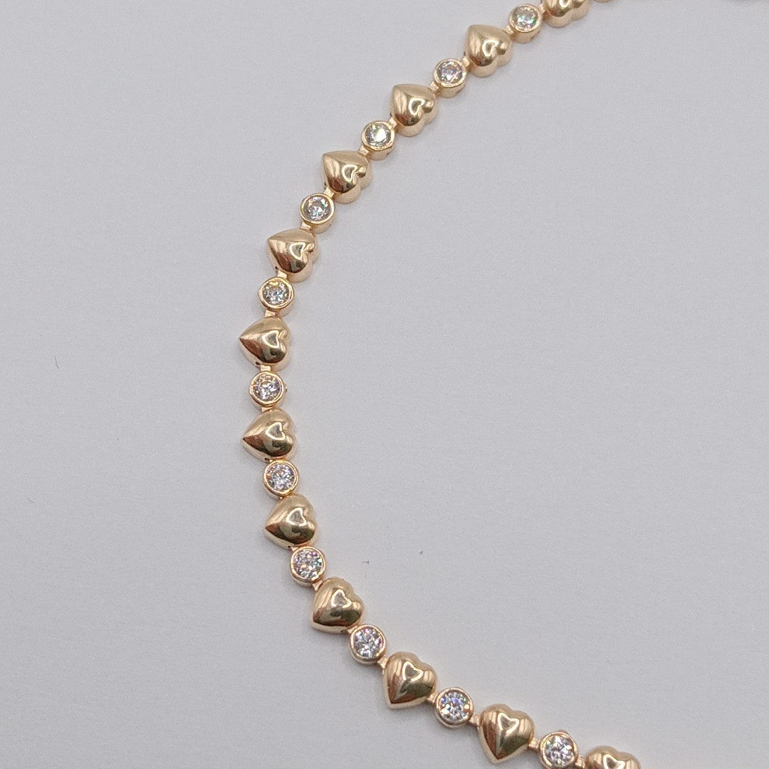 PULSERAS DAMA ORO 14K 3.5 (NUEVO)