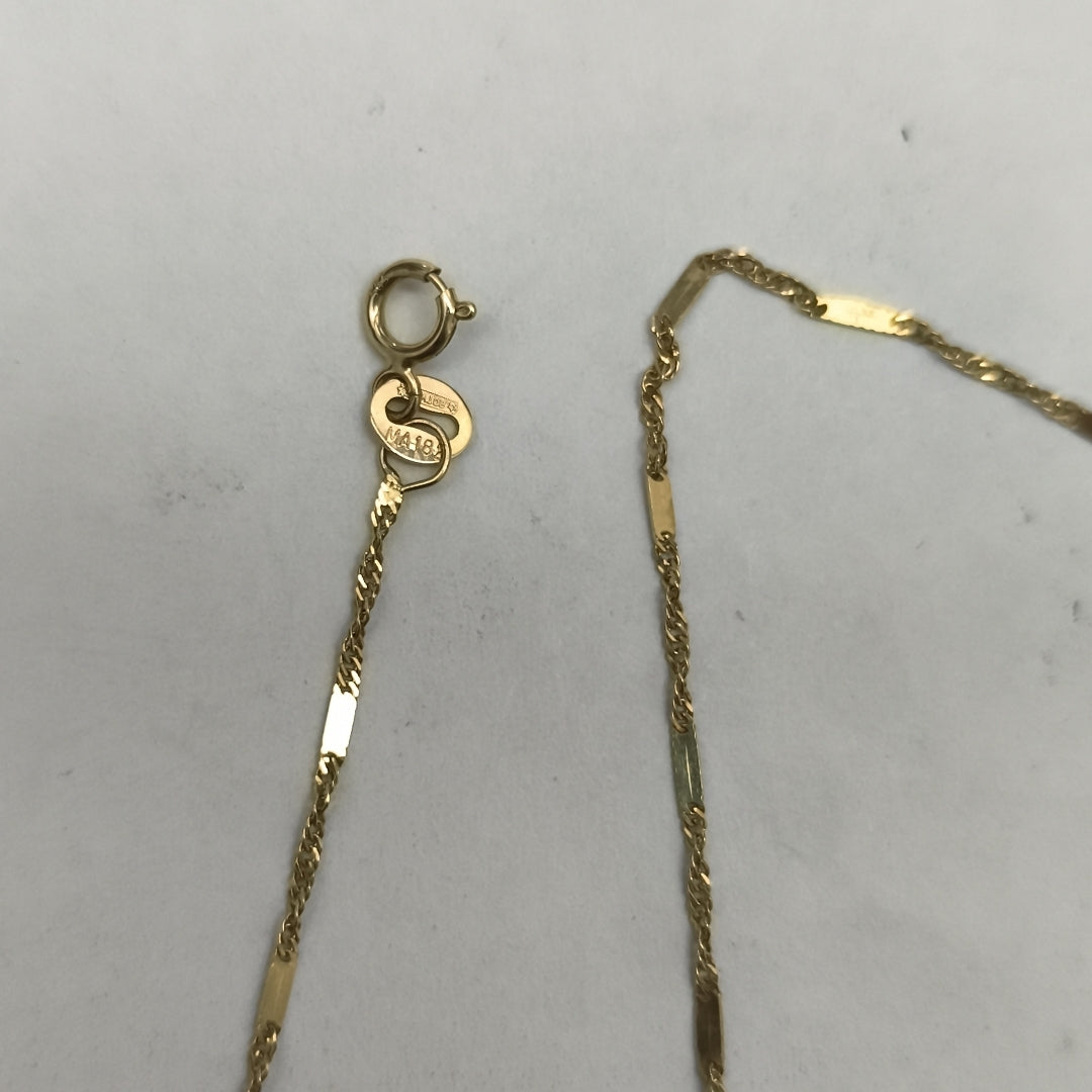 CADENA ORO 14 K 2,10 GRMS (SEMINUEVO)