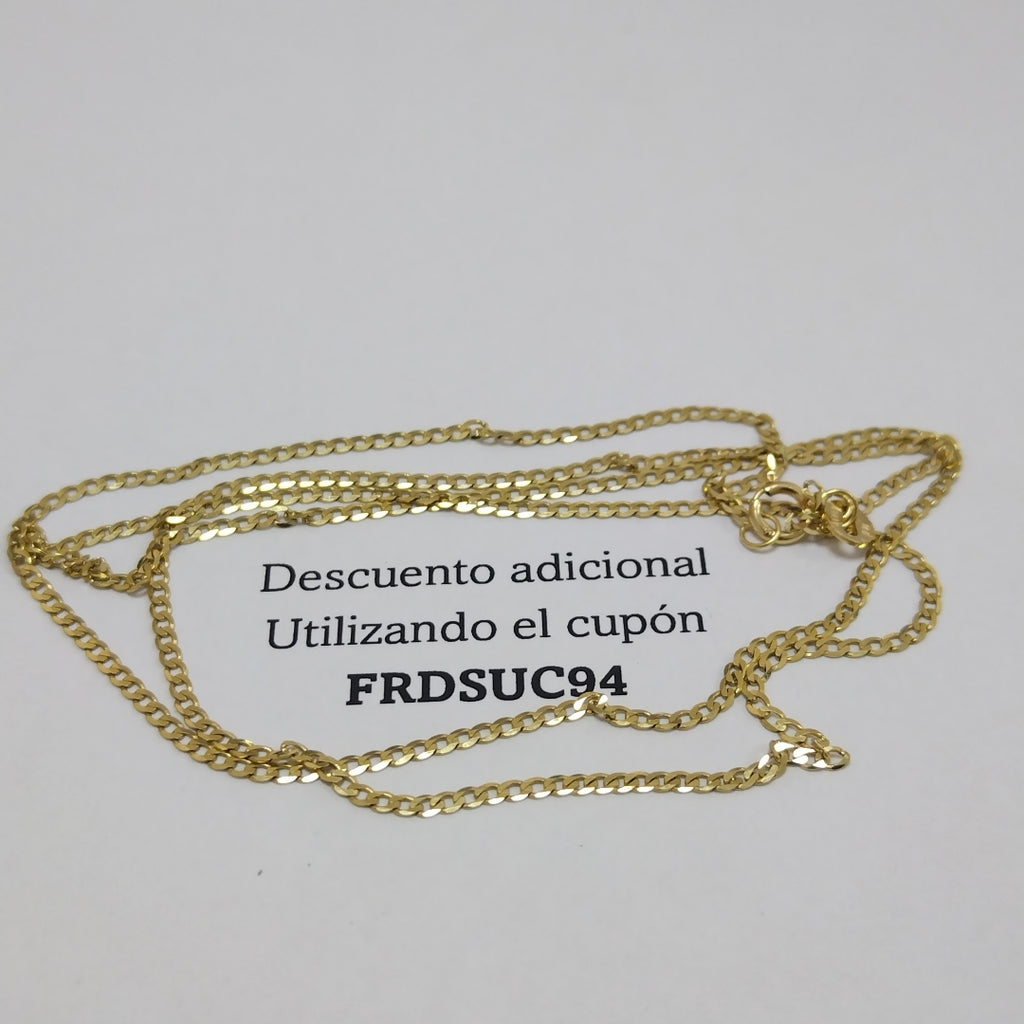 CADENAS BARBADA AMARILLA ORO 14K 2 (NUEVO)