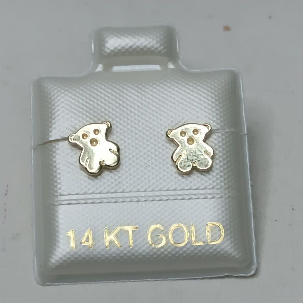 BROQUELES ORO 14K 0.8 (NUEVO)