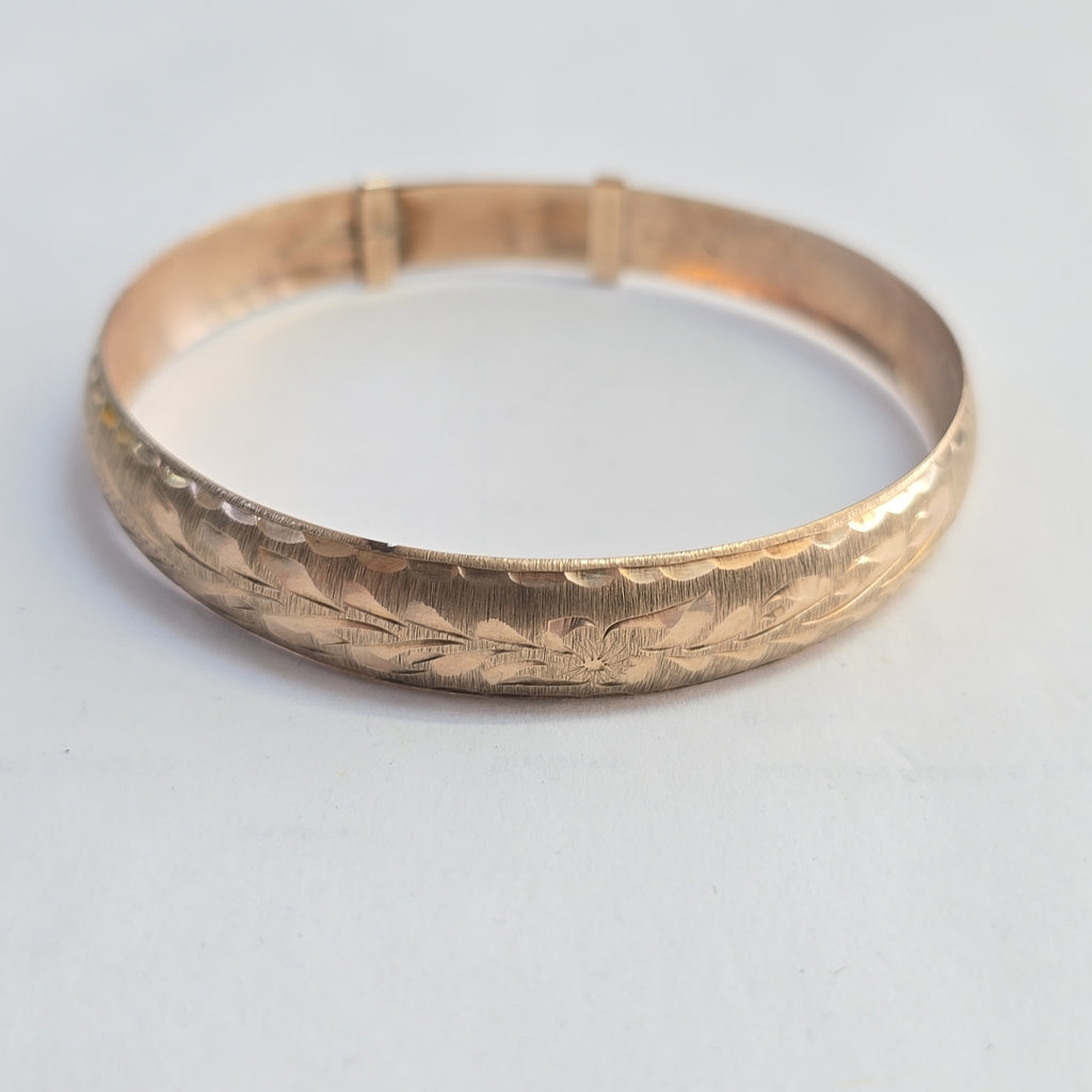PULSERA RIGIDA ORO 8 K 8,80 GRMS (SEMINUEVO)