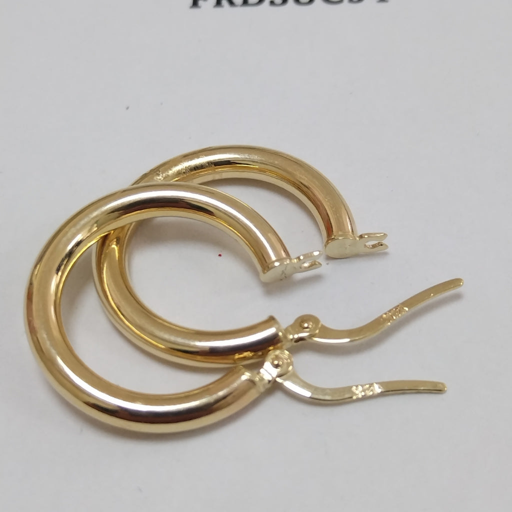 ARRACADAS ORO 14K 1.5 (NUEVO)