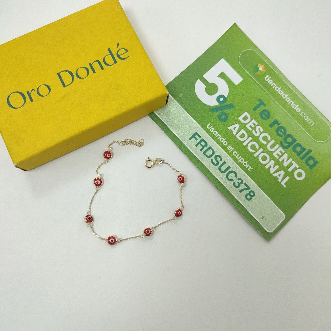 PULSERAS DAMA ORO 10K 1.2 (NUEVO)