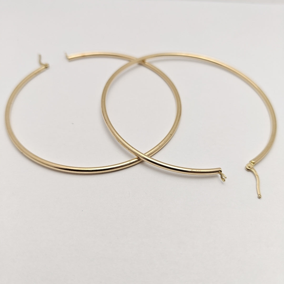 ARRACADAS PAR ORO 14 K 3,30 GRMS (SEMINUEVO)