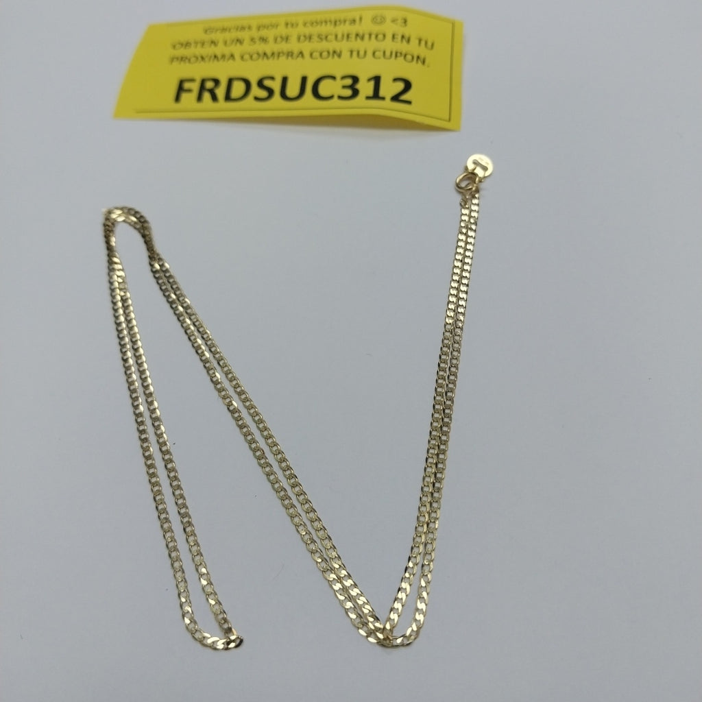 CADENAS BARBADA AMARILLA ORO 14K 2 (NUEVO)