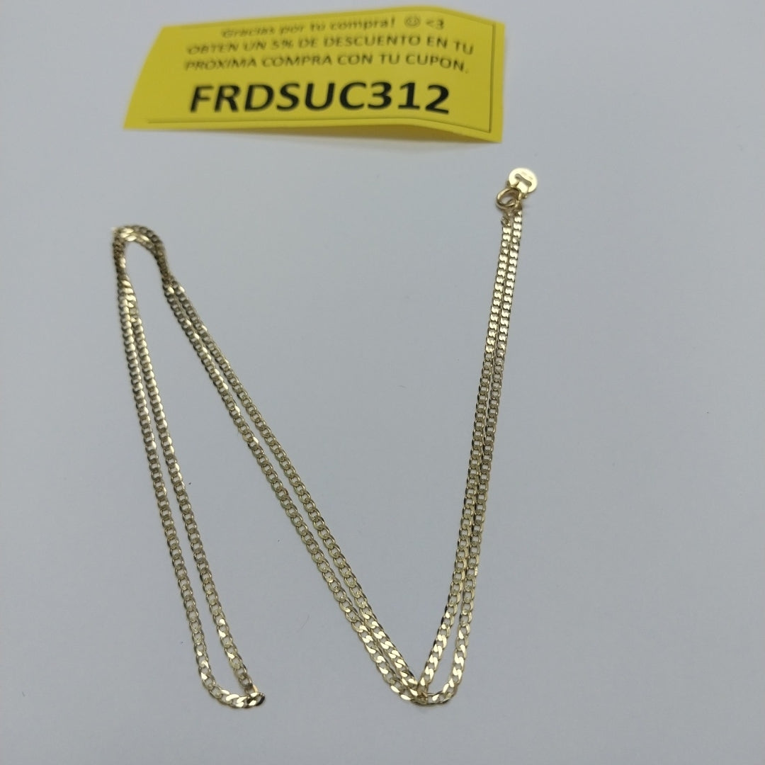 CADENAS BARBADA AMARILLA ORO 14K 2 (NUEVO)