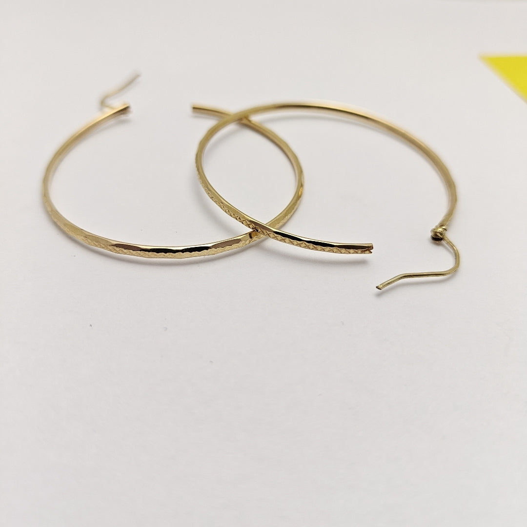 ARRACADAS PAR ORO 10 K 3,60 GRMS (SEMINUEVO)