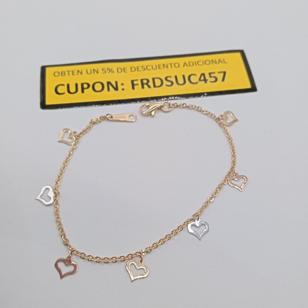 PULSERAS DAMA ORO 14K 2.2 (NUEVO)