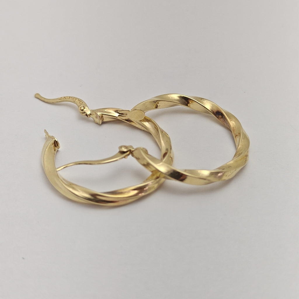 ARRACADAS PAR ORO 14 K 2.6 GRMS (SEMINUEVO)