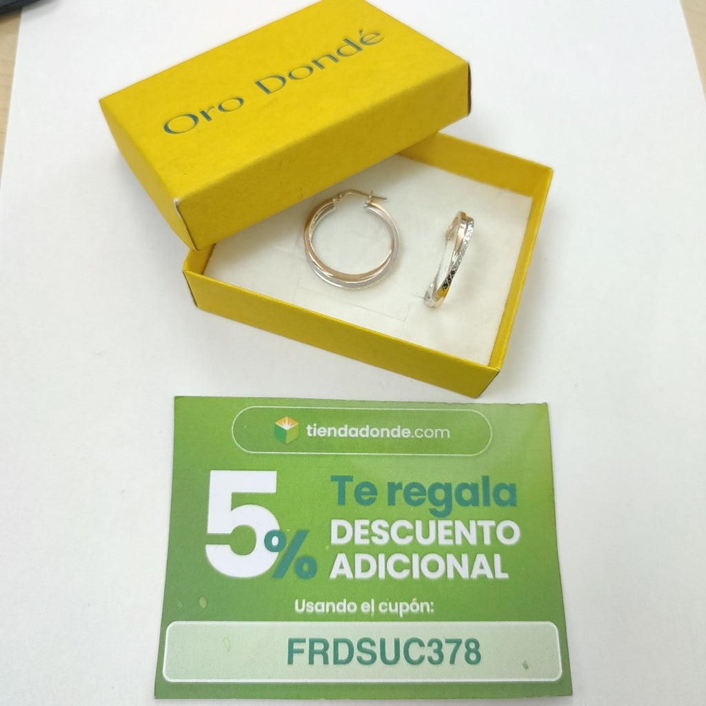 ARRACADAS ORO 14K 2.1 (NUEVO)